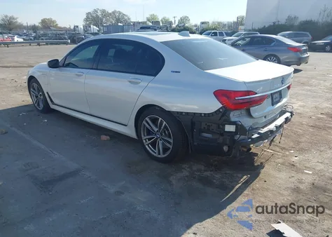 2019 BMW 740E xDrive Iperformance z USA, uszkodzony, nr VIN WBA7J2C51KB246462